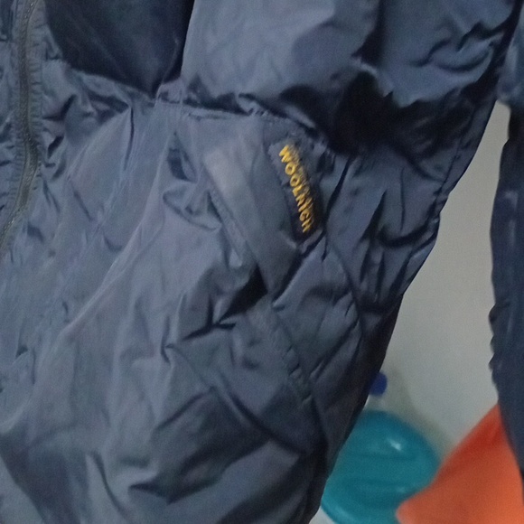 Mens Woolrich Duck Down Puffer Jacket L Navy Blue..CLOSET CLEAROUT SALE - Picture 4 of 8